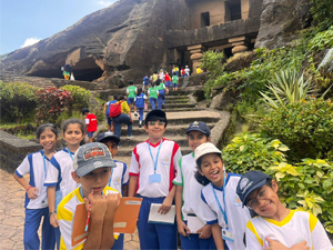 Class III’s Exploration of Kanheri Caves