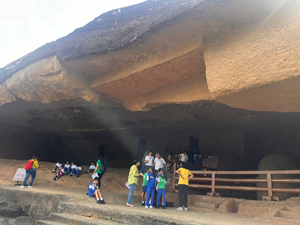 Class III’s Exploration of Kanheri Caves