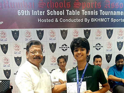 Vidyut Sundar Silver MSSA Tennis